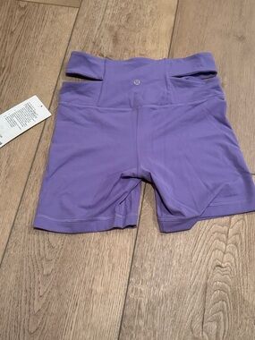 lululemon athletica High-Rise Lavender Bike Shorts